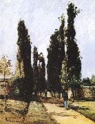 Camille Pissarro Avenue painting